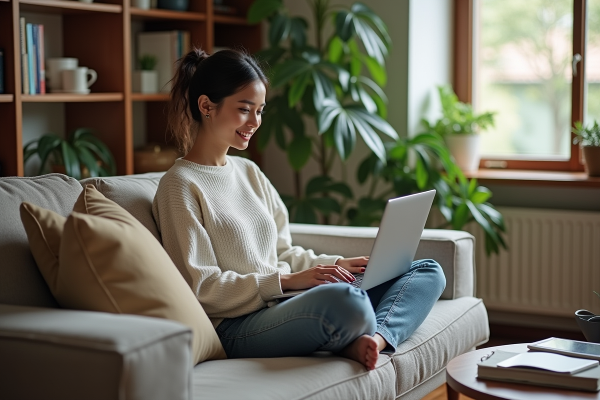 Avantages du travail à distance et leur impact sur la productivité
